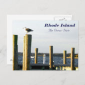 Postkarte Rhode Island (Vorne/Hinten)