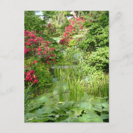 Postkarte RI Garden (Vorderseite)