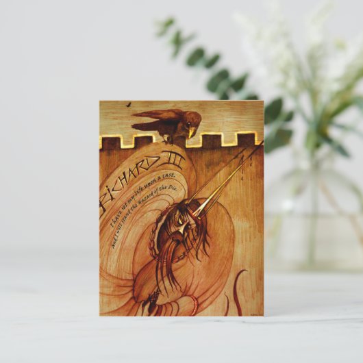 Postkarte "Richard 3." (Stehend Vorderseite)