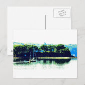 Postkarte Richtung Süden (Vorne/Hinten)