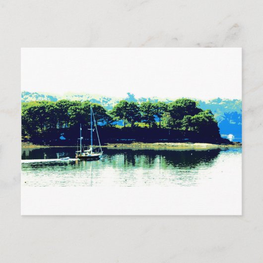 Postkarte Richtung Süden (Vorderseite)