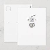 Postkarte - Roboter (Vorne/Hinten)