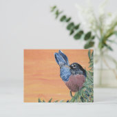Postkarte - robuste Acrylmalerei (Stehend Vorderseite)