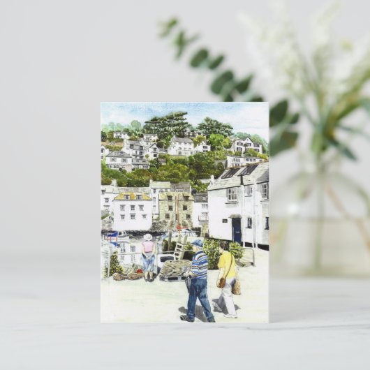 Postkarte "Rollen" (Stehend Vorderseite)