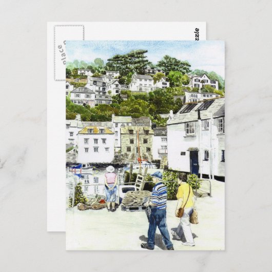 Postkarte "Rollen" (Vorne/Hinten)