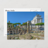 Postkarte Rom (Vorne/Hinten)