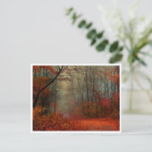 Postkarte - Romantischer nebliger Herbsttag (Stehend Vorderseite)