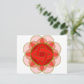 Postkarte "Root Chakra" (Stehend Vorderseite)