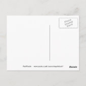 Postkarte - roter Panda 2 (Rückseite)