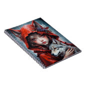 Postkarte - Rotkäppchen Notizblock (Rechte Seite)