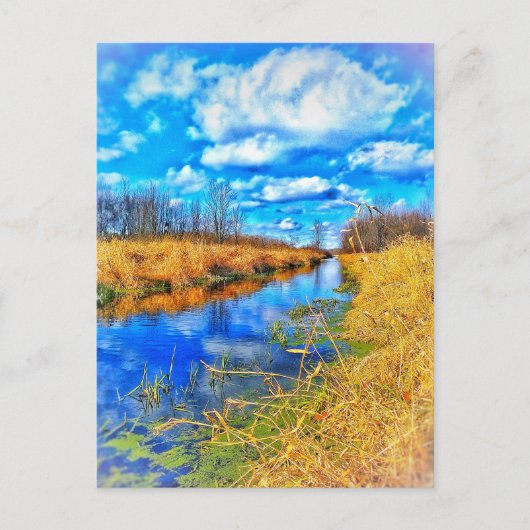 Postkarte Rouge River (Vorderseite)