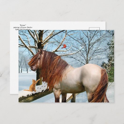 Postkarte "Rowan" (Vorne/Hinten)