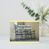 Postkarte "Ruhend und still Rocking" (Stehend Vorderseite)