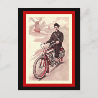 Postkarte rund um die World Tour M-M Motorrad