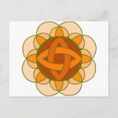 Postkarte "Sacral Chakra" (Vorderseite)