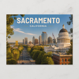 Postkarte Sacramento Kalifornien