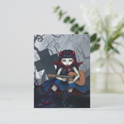 Postkarte "Sad Sad Song" (Stehend Vorderseite)