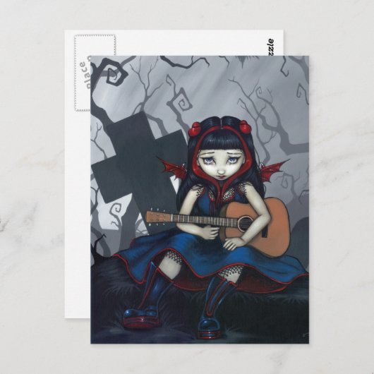 Postkarte "Sad Sad Song" (Vorne/Hinten)