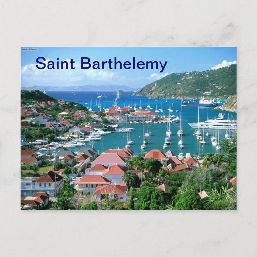 Postkarte Saint Barthelemy (Vorderseite)