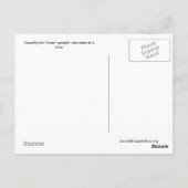 Postkarte Saint Francis (Rückseite)