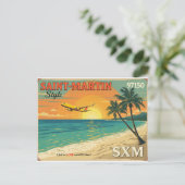 Postkarte Saint-Martin SXM 97150 - (Stehend Vorderseite)