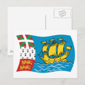 Postkarte Saint Pierre und Miquelon (Vorne/Hinten)