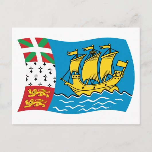Postkarte Saint Pierre und Miquelon (Vorderseite)