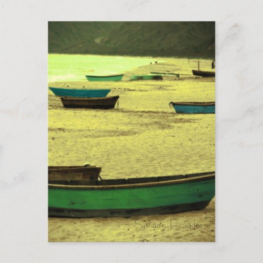 Postkarte - Salinas, Ecuador (Vorderseite)