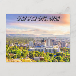 Postkarte Salt Lake City Utah Andenken