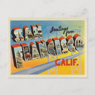 Postkarte San Francisco Kalifornien