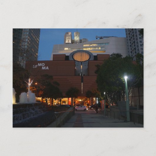 Postkarte San Francisco MOMA (Vorderseite)
