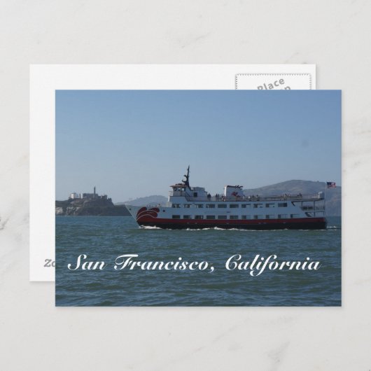 Postkarte San Francisco Zalophus (Vorne/Hinten)