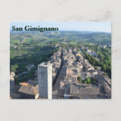 Postkarte San Gimignano (Vorderseite)