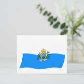 Postkarte San Marino (Stehend Vorderseite)