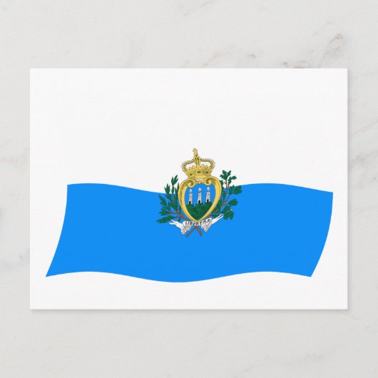 Postkarte San Marino (Vorderseite)