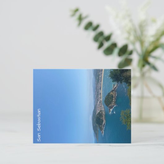 Postkarte San Sebastian (Stehend Vorderseite)