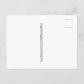 Postkarte - Santa in Surf (Rückseite)