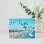 Postkarte Santa Monica (Stehend Vorderseite)