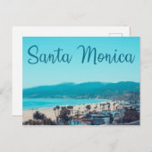 Postkarte Santa Monica (Vorne/Hinten)