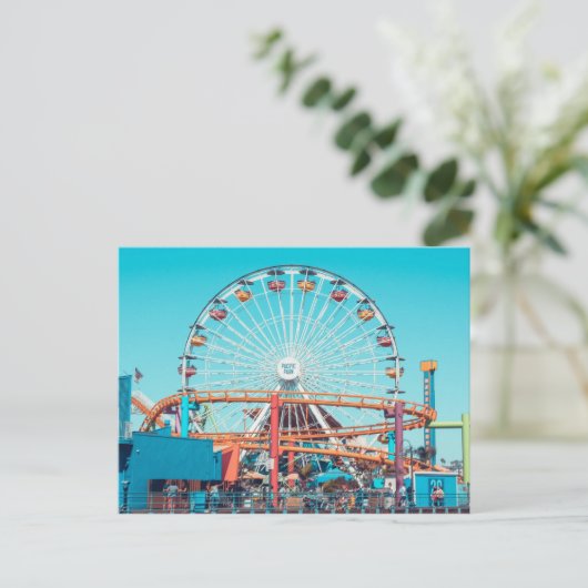 Postkarte Santa Monica (Stehend Vorderseite)