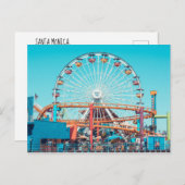 Postkarte Santa Monica (Vorne/Hinten)
