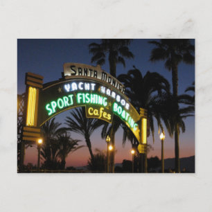 Postkarte Santa Monica Pier
