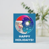Postkarte - Santa Moon (Stehend Vorderseite)