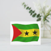 Postkarte "São Tomé und Príncipe" (Stehend Vorderseite)