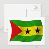 Postkarte "São Tomé und Príncipe" (Vorne/Hinten)