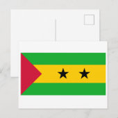 Postkarte "São Tomé und Príncipe" (Vorne/Hinten)