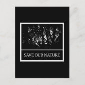 Postkarte "Save Our Nature" (Vorderseite)