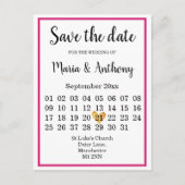 Postkarte — Save the Date (Vorderseite)