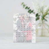 Postkarte | SAVE THE DATE | Kalender (Stehend Vorderseite)