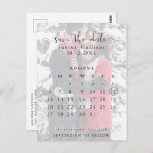 Postkarte | SAVE THE DATE | Kalender (Vorne/Hinten)
